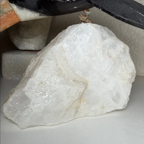 Vintage Brazilian Gemstone Toucan Bird Carving Quartz Base Onyx Calcite - Picture 11 of 15